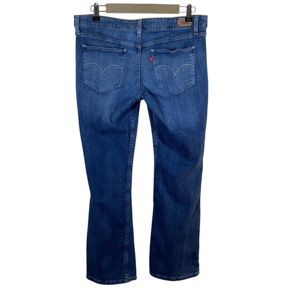 Levi 518 Super Low Women’s Denim Distressed Bootcut Jeans. Sz.See Measurements. - Picture 2 of 6
